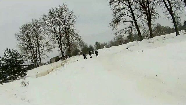 Комсомольск,мотокросс от первого лица#77 (1 заезд)