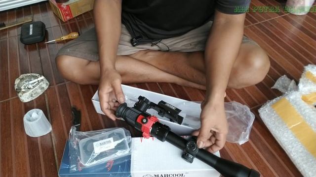 UNBOXING TELESKOP MARCOOL 4 -16 X 44 SF смотреть онлайн