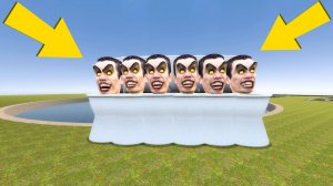 Скибиди Туалеты но мы скидываем их в глубокую яму  - Garry s mod