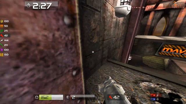 Quake Live: keyrill - Clan Arena - Prediction Rocket Rampage on Campgrounds смотреть онлайн