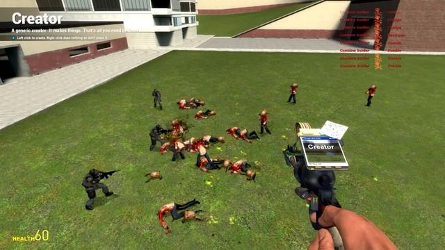 Npc Weapon pack 2 Combines Vs. Horde of zombies GMOD 13 смотреть онлайн