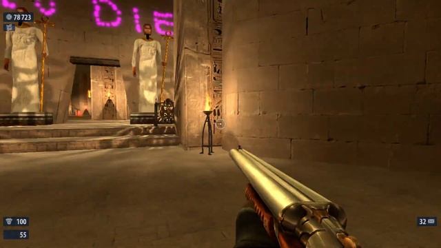 Serious Sam HD TSE Thana's Insanity: Prologue - Level 3 - Dim tomb смотреть онлайн