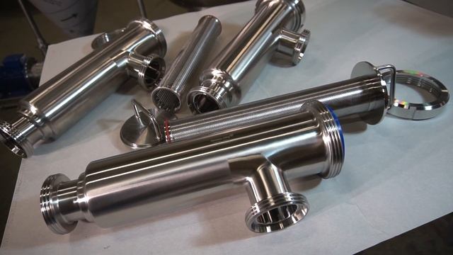 Фильтры нержавеющие пищевые с тонкостью фильтрации 0,5 мм, 1 мм, 180 микрон. смотреть онлайн