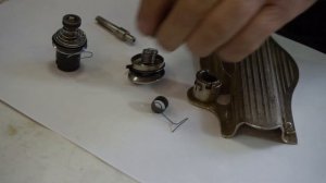 Компенсационная пружина швейной машины - Как её восстановить?