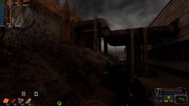 S.T.A.L.K.E.R. Call of Pripyat GUNSLINGER MOD Gameplay GTX 1060 6GB смотреть онлайн