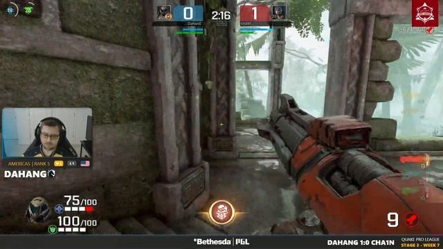 DaHanG vs cha1n - Quake Pro League - Stage 3 - Week 7 смотреть онлайн