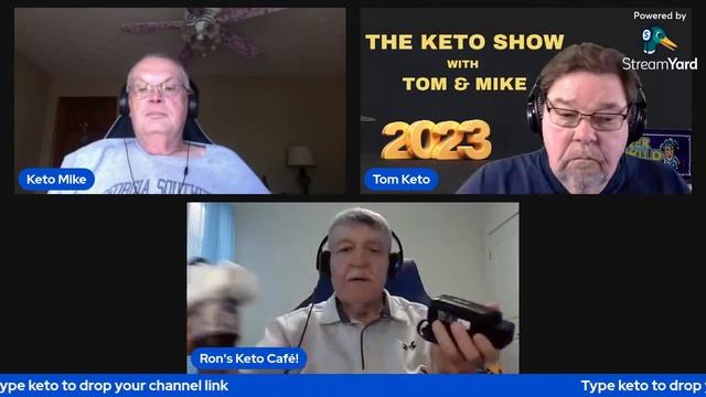 The Keto Show with Tom & Mike with Special Guest Ron from Ron's Keto Cafe смотреть онлайн