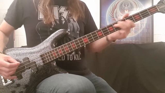 Skid Row - 'Rattlesnake Shake' Bass Cover - Rachel Bolan - Spector