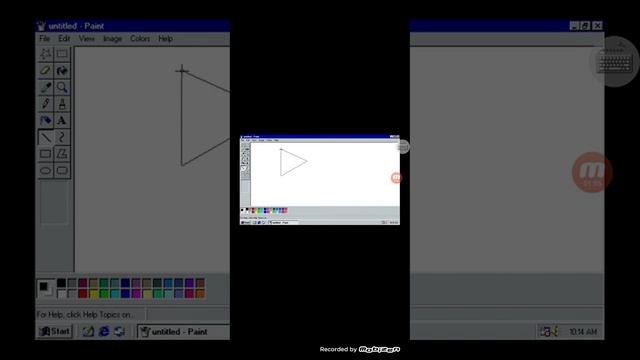 Делаю значок плей маркета в симуляторе win 98 смотреть онлайн