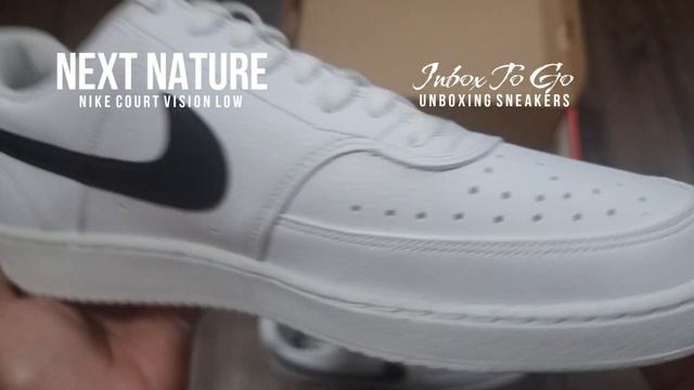 UNBOXING Nike Court Vision Low NEXT NATURE 2023 смотреть онлайн