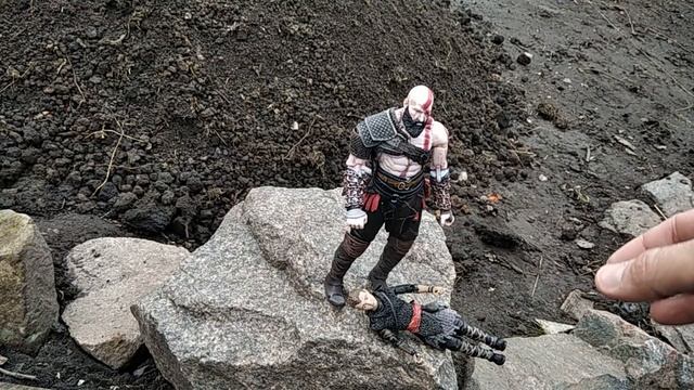 Обзор фигурок Кратоса и Атрея God Of War NECA Ultimate Kratos Atreus 2-Pack