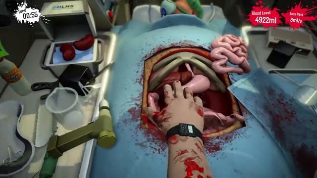 Surgeon Simulator PS4 A Surgeon's Merit Is Based On Speed Trophy (under 2min)