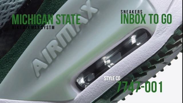 Nike Air Max Systm MICHIGAN STATE SPARTANS 2023 DETAILED LOOK + PRICE смотреть онлайн