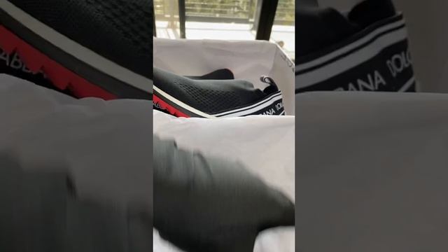 Dolce & Gabbana Sorrento Sneakers unboxing смотреть онлайн