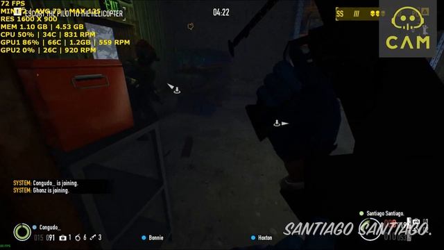 PAYDAY 2 - GTX 950 - i3 (Simulated) - 1080p - 900p - 720p смотреть онлайн