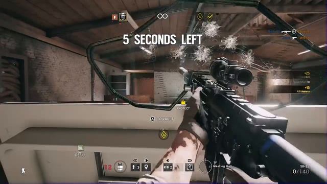 Blast shield is my friend #RainbowsixSiege смотреть онлайн