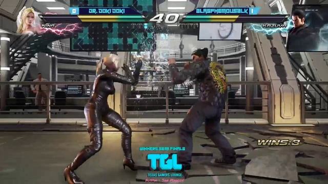 TGL Austin 27 - Tekken 7 - TATX | Dr. Doki Doki (Nina) vs Blasphemous Black (Kazuya) WR2 смотреть онлайн