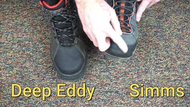Paramount Outdoors Deep Eddy Vs SIMMS Flyweight™ Wading Boots