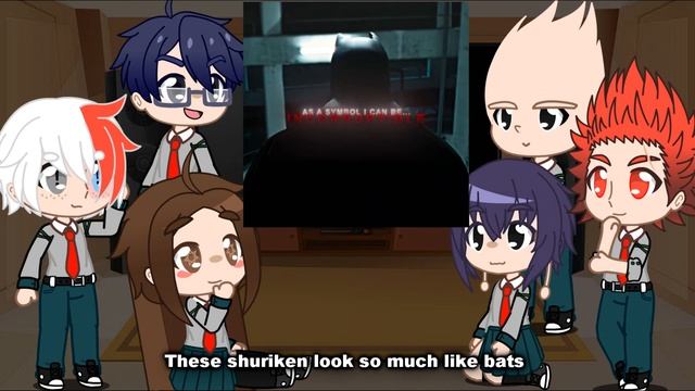 Boku no Hero (MHA) React to Batman | Gacha React смотреть онлайн