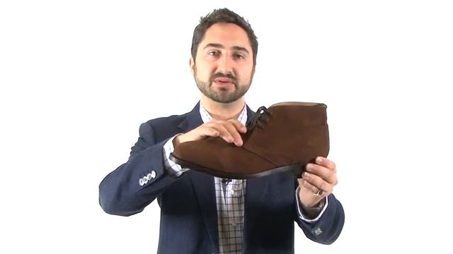 Brown Suede Prestige Chukka Boots from Samuel Windsor смотреть онлайн