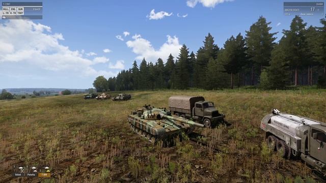 Arma 3 - T-72M1 - CSLA Iron Curtain - танковый полигон смотреть онлайн