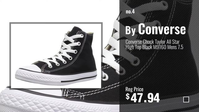 Top 5 Converse Chuck Taylor High Top Black [2018]: Converse Mens Chuck Taylor All Star High Top, 11