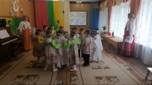 Танец "Верба, моя вербочка", старшая группа №6