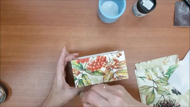 Декупаж шкатулки смотреть онлайн