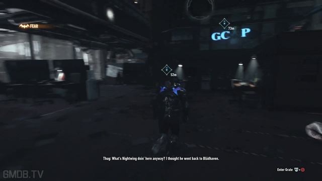 BATMAN ARKHAM KNIGHT Nightwing DLC All Cutscenes (GCPD Lockdown) Game Movie 1080p HD смотреть онлайн