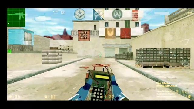 Counter-Strike 1.6 Mobile | Blue Mod Skins CSGO SPD CF PB | Dust Map | Offline Android FPS Gameplay смотреть онлайн