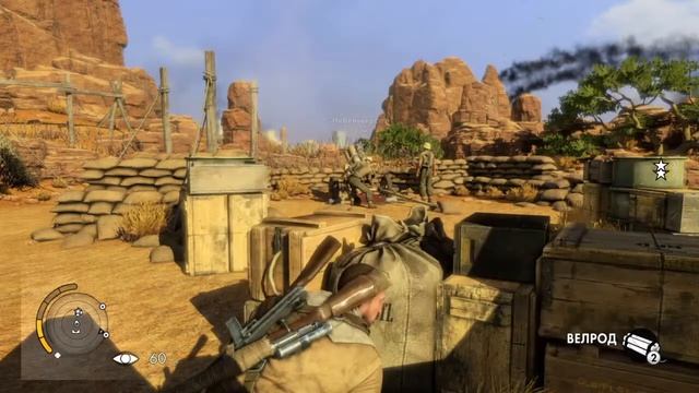Прохождение Sniper elite 3 .1. Ps4 смотреть онлайн