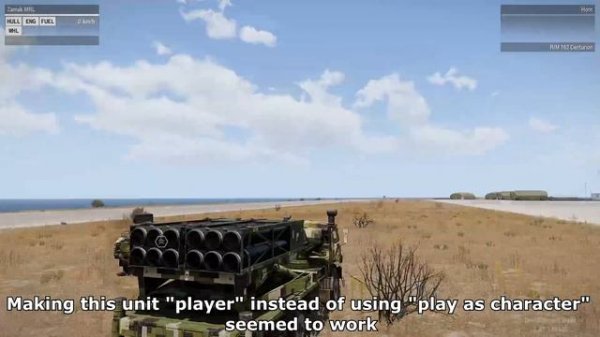 Arma 3 - Makeshift SAM: Zamak MRL +  Nyx Recon + MRAA missiles