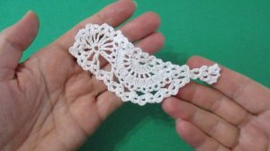 Птичка крючком на елку