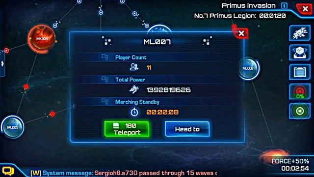 Galaxy Legend - qw3r72 vs primus invasion action смотреть онлайн