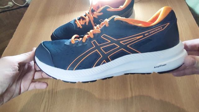 Asics Gel Contend 8 running shoes смотреть онлайн