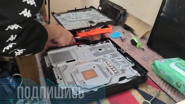 Как заменить термопасту на PS4 Pro