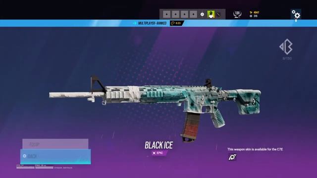 *NEW* Jackal Black Ice In Rainbow Six Siege! смотреть онлайн