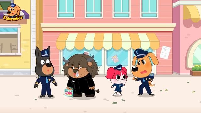 Fire in the Cake Shop | Safety Tips | Kids Cartoons | Detective Cartoon | Sheriff Labrador смотреть онлайн