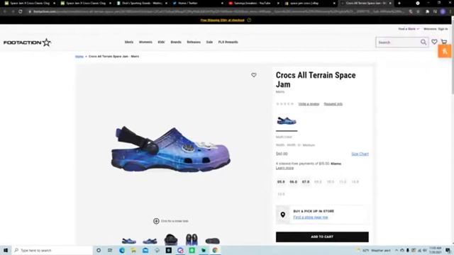 Day1: Space Jam Crocs смотреть онлайн