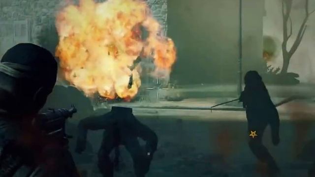 01. Деревня мертвых! Прохождение Zombie Army Trilogy Видеоигра смотреть онлайн
