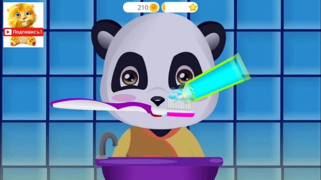 Мультик для детей про веселых панд. Детский мультфильм про папу-панду, маму-панду и пандочку. смотреть онлайн