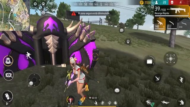 JOGUEI FREE FIRE 3 HRS DA MANHÃ... смотреть онлайн