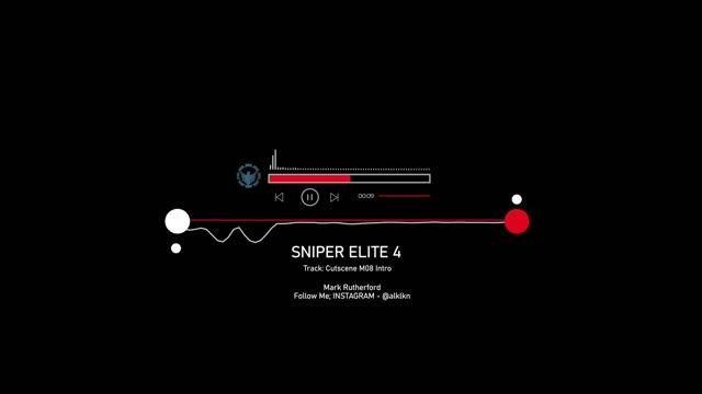 SNIPER ELITE 4 - Cutscene M08 Intro (Soundtrack) смотреть онлайн