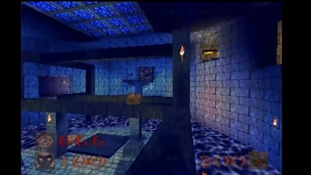 Quake 64 (Nintendo 64) Level 22 The Pain Maze смотреть онлайн