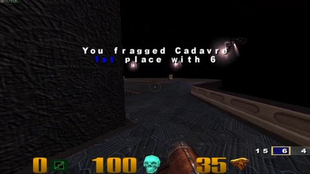 Quake 3 - Q3DM16 Bouncy Map - NIGHTMARE! смотреть онлайн