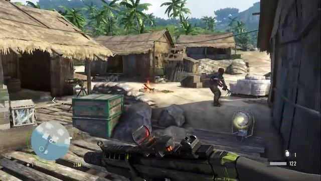 Прохождение Far Cry 3+Hard MIX Rebalance Mod. Часть 8. Гори,гори ясно:) смотреть онлайн