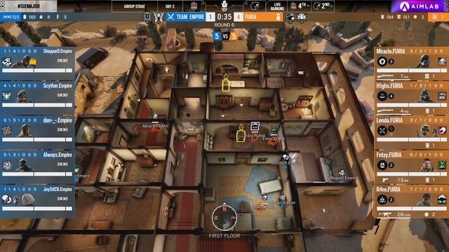 Team Empire vs. FURIA // Six Major Sweden - group stage - day 2 смотреть онлайн