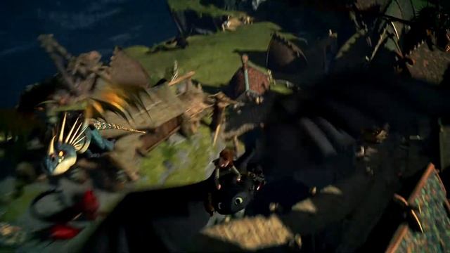 Как приручить дракона (How to Train Your Dragon) Blu Ray Menu смотреть онлайн