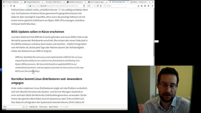 RDRAND - not all is perfect in the AMD side of things :-/ смотреть онлайн