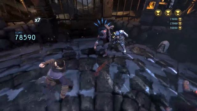 Batman: Arkham Origins - Seishinteki Kyoyo - Initiation Bruce Wayne - 3 Medals (Challenge Maps) (PC смотреть онлайн